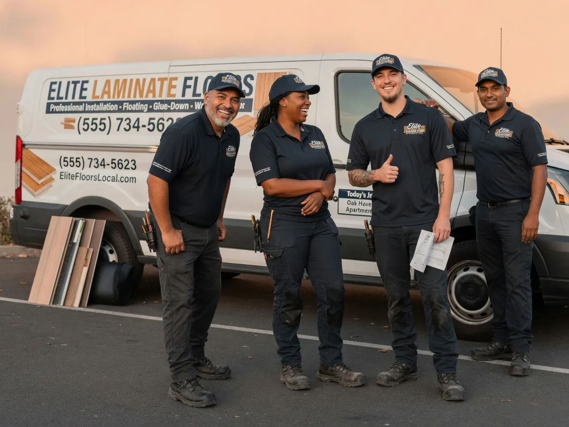 Laminate flooring installation company in Onslow, IA